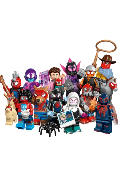 ® Minifigures Örümcek Adam: Örümcek Evrenine Geçiş 71050- 5+ Çocuklar için Yapım Oyuncağı (8P) - Resim 2
