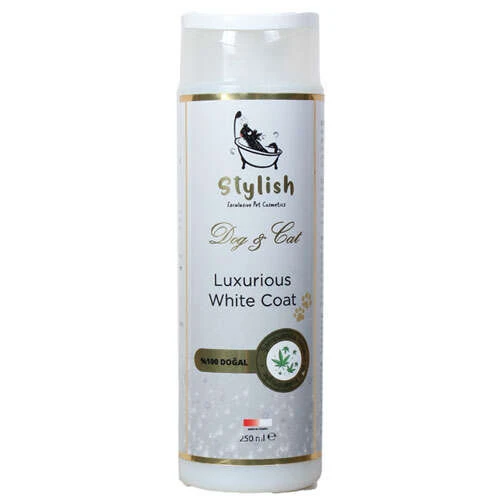 Stylish White Coat Beyaz Tüylü Kedi ve Köpek Şampuanı 250 ml ürün görseli 1
