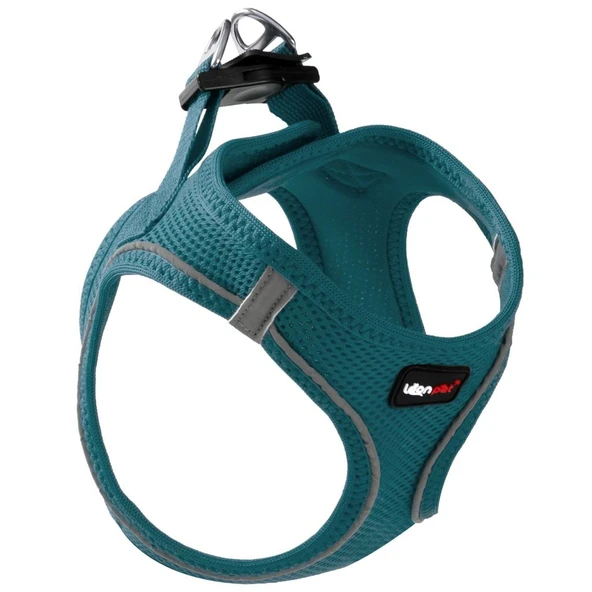 Leon Pet Air Mesh Koyu Yeşil Göğüs Tasması Large ürün görseli 1