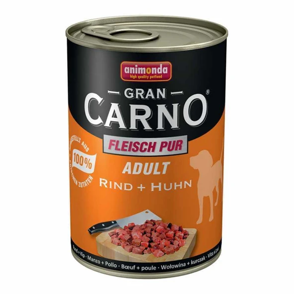 Animonda GranCarno Sığır Etli ve Tavuklu Köpek Konservesi 400 Gr ürün görseli 1
