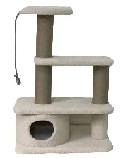 Bedspet Kedi Evi Yuvalı Tırmalama ürün görseli 1