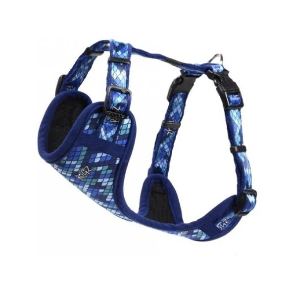 Rogz Fashion Tuig Amphibian Köpek Göğüs Tasması Blue Medium 42x55 Cm ürün görseli 1