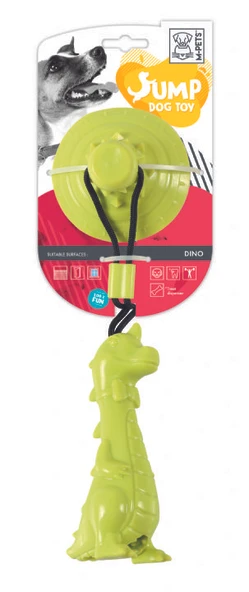 M-Pets Jump Dino Ödül Hazneli Vantuzlu Köpek Oyuncağı ürün görseli 1