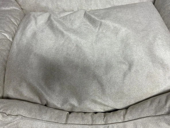 Lepus Soft Köpek Yatağı Kahverengi Large - Resim 4