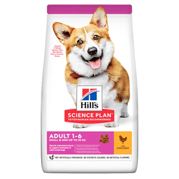 Hills Adult Small Miniature Chicken Köpek Maması 3 Kg ürün görseli 1