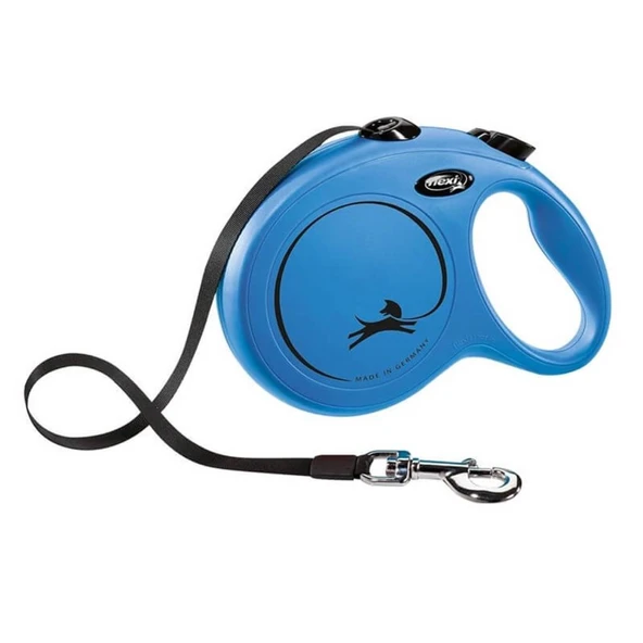 Flexi New Classic Long Large Şerit Mavi 8 Metre ürün görseli 1