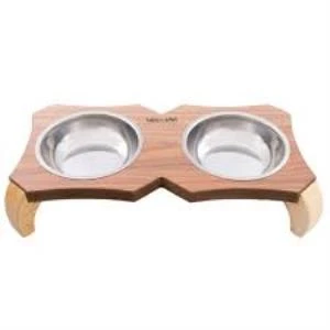 Leon Pet İkili Çin Ayaklı Mama ve Su Kabı ürün görseli 1