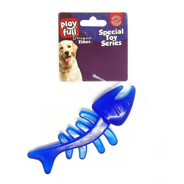 Playfull Balık Şeklinde Köpek Oyuncağı 13x5 Cm ürün görseli 1