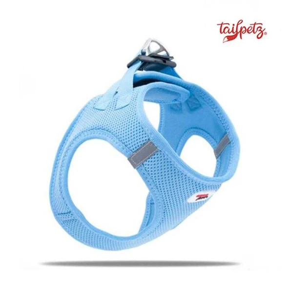 Tail Petz Air Mesh Köpek Göğüs Tasması Mavi 2XSmall ürün görseli 1