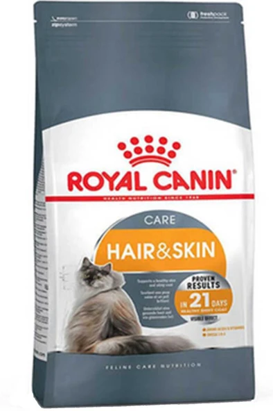 Royal Canin Hair Skin Hassas Tüylü Kediler İçin Mama 2 Kg ürün görseli 1