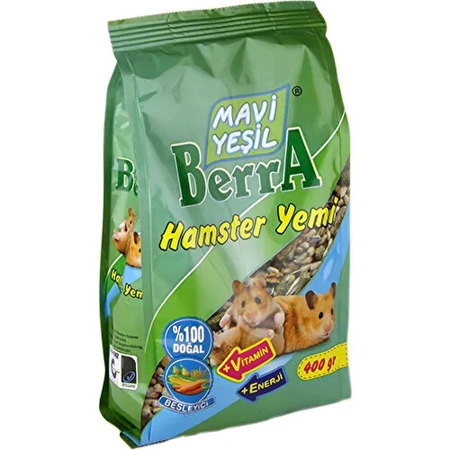 Mavi Yeşil Berra Hamster Yemi 400 Gr ürün görseli 1