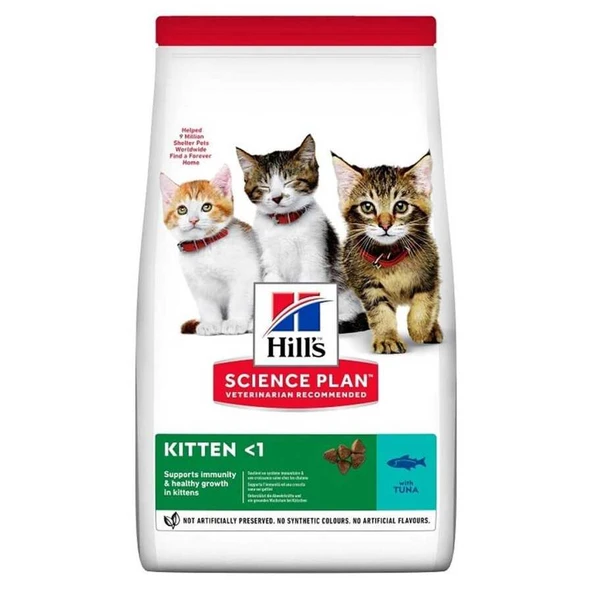 Hill's Kitten Tuna Balıklı Yavru Kedi Kuru Maması Tuna 1.5 Kg ürün görseli 1