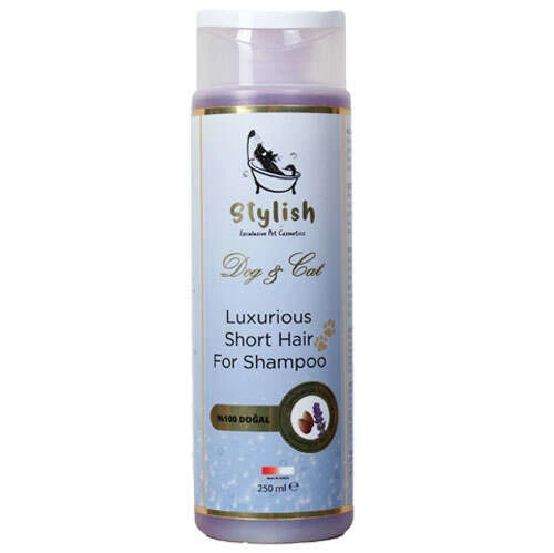 Stylish Short Hair Uzun Tüylü Kedi ve Köpek Şampuanı 250 ml ürün görseli 1