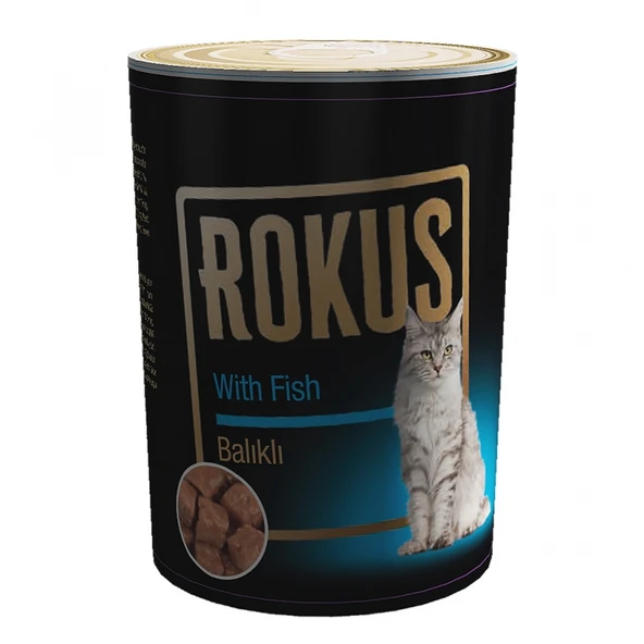 Rokus Balık Etli Kedi Konservesi 410 Gr ürün görseli 1