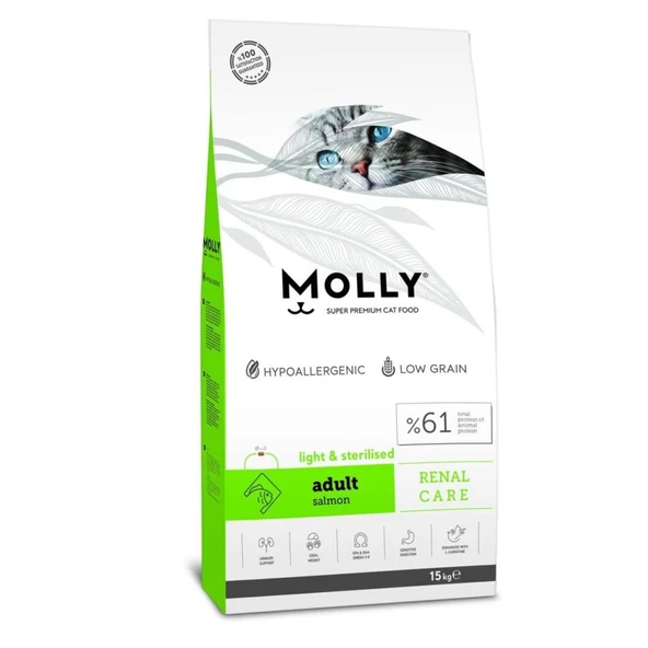 Molly Sterilized Somonlu Yetişkin Kedi Maması 15 Kg ürün görseli 1