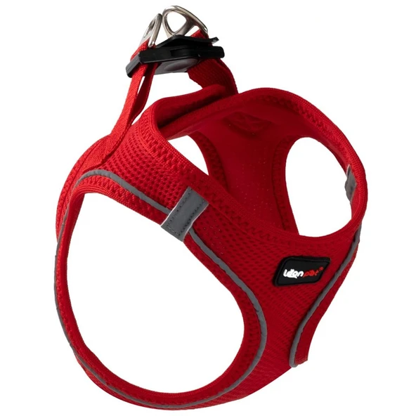 Tailpettz Pet Air Mesh Kırmızı Göğüs Tasması XSmall ürün görseli 1