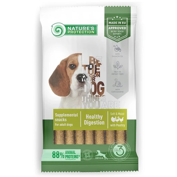 Nature's Protection Sensitive Yetişkin Köpekler İçin Kümes Hayvanlı Atıştırmalık 110 Gr ürün görseli 1