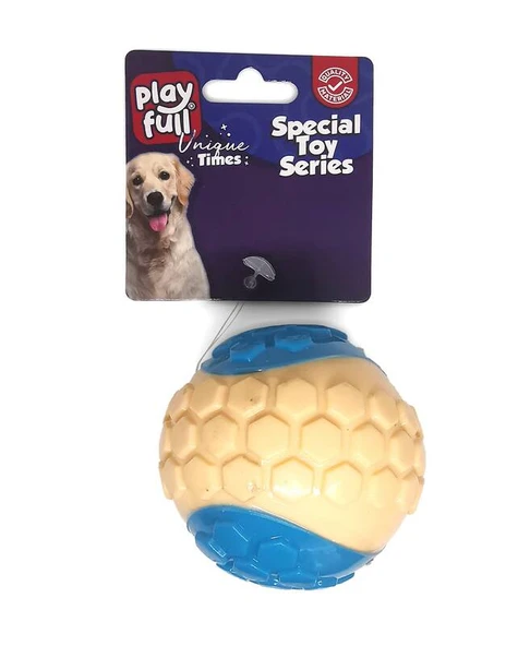 Playfull Plastik Top Köpek Oyuncağı 58 Gr 6 Cm ürün görseli 1