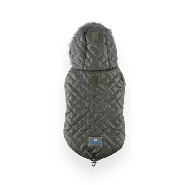 Zampa Supreme Kapüşonlu Mont Yeşil 2XSmall ürün görseli 1