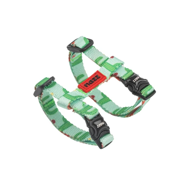 Nazz Kedi Göğüs Tasması Desert Yeşil 22x31 Cm ürün görseli 1