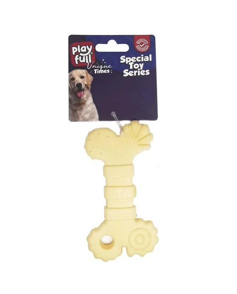 Playfull Kemik Şeklinde Köpek Oyuncağı 10x5,5 Cm ürün görseli 1