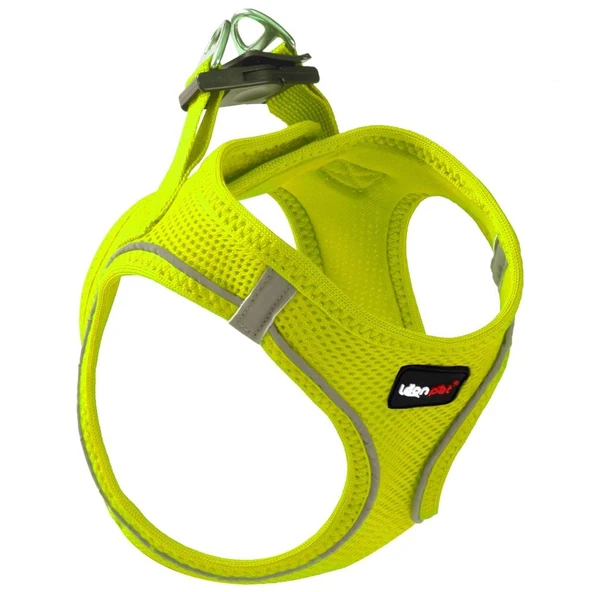 Leon Pet Air Mesh Neon Sarı Göğüs Tasması Medium ürün görseli 1