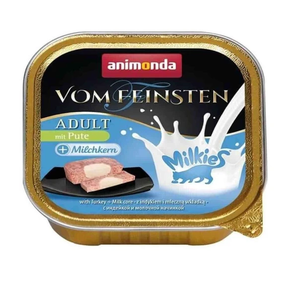 Animonda Vom Feinsten Milkies Hindi ve Sütlü Kedi Konservesi  100 Gr ürün görseli 1