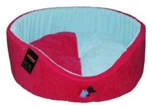 Lepus Kedi ve Köpek Lüx Yatakları Mavi Pembe 50x50x17 Cm ürün görseli 1