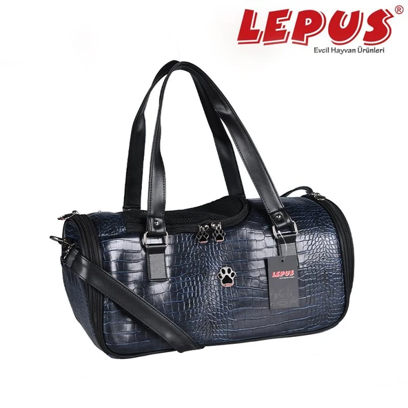 Lepus Duffle Bag Kedi Köpek Taşıma Çantası Lacivert ürün görseli 1