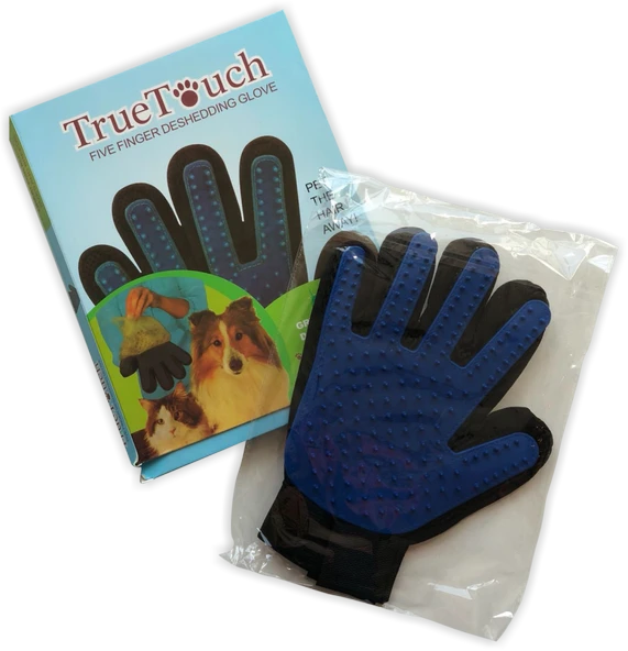 True Touch Kedi ve Köpek Tüy Toplama Eldiveni ürün görseli 1