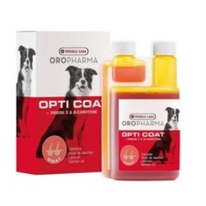Versele Laga Oropharma Opti-Coat Köpekler Tüy ve Deri İçin Somon Yağı 250 ml ürün görseli 1