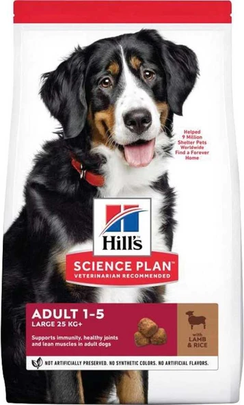 Hills Adult Large Büyük İrk Kuzu Etli Yetişkin Köpek Mamasi 14 Kg ürün görseli 1