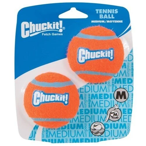 Chuckit! 2'li Köpek Tenis Oyun Topu Orta Boy ürün görseli 1