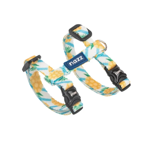 Nazz Kedi Göğüs Tasması Pineapple Feast 22x31 Cm ürün görseli 1