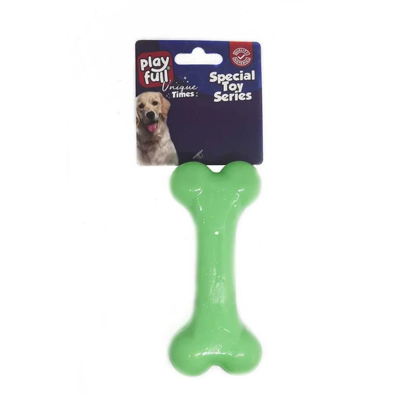 Playfull Kemik Şeklinde Köpek Oyuncağı 11x5 Cm ürün görseli 1