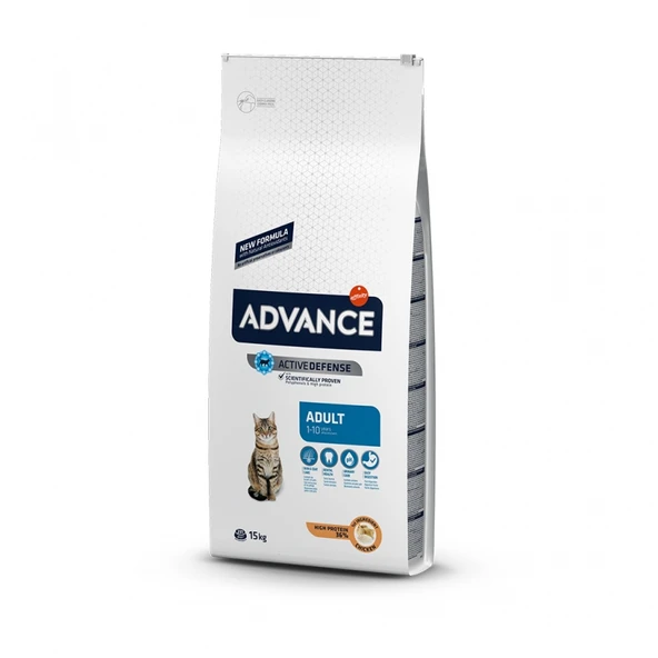 Advance Cat Adult Tavuklu Pirinçli Yetişkin Kedi Maması 15 Kg ürün görseli 1