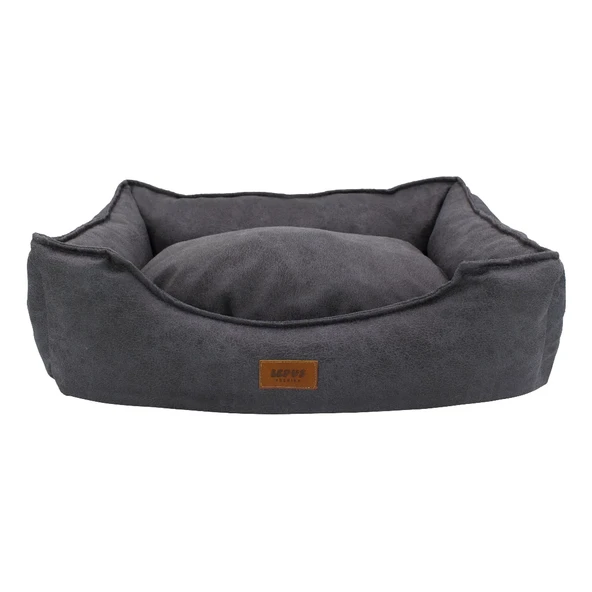 Lepus Soft Köpek Yatağı Kahverengi Large - Resim 3