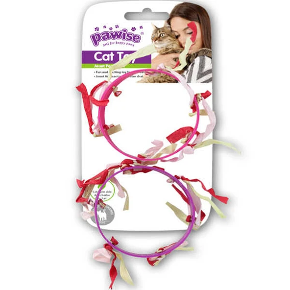 Pawise İkiz Halka Kedi Oyuncağı ürün görseli 1