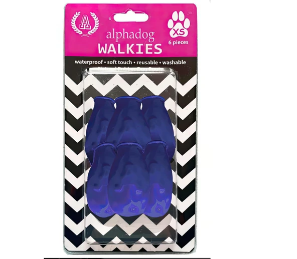 Alphadog Walkies Galoş Patik Mavi XSmall ürün görseli 1