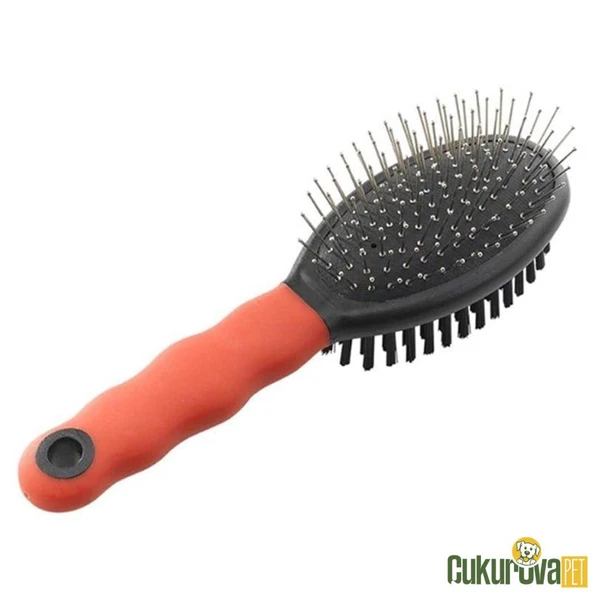 Ferplast Gro Çift Taraflı Köpek Ve Kedi Tarama Fırçası 19.5X5.5X5.5h Cm ürün görseli 1