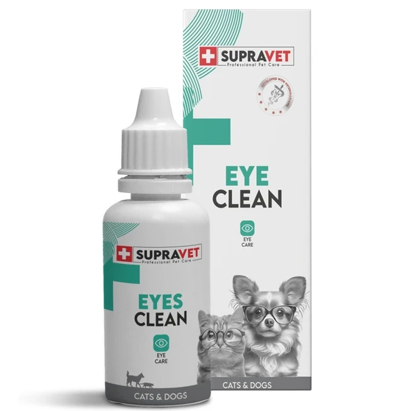 Supravet Eye Clean Kedi Köpek Göz Temizleme Solüsyonu 50 ml ürün görseli 1