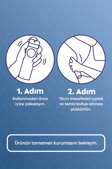 Nivea Men Erkek Sprey Deodorant Fresh Active 48 Saat Deodorant Koruması 150ml - Resim 4