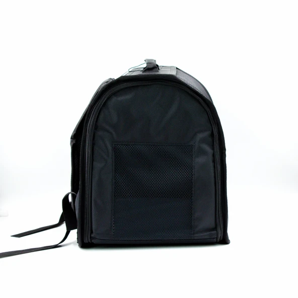 Lepus Cool Backpack Kedi Köpek Taşıma Çantası Siyah 32X26X43 Cm - Resim 4