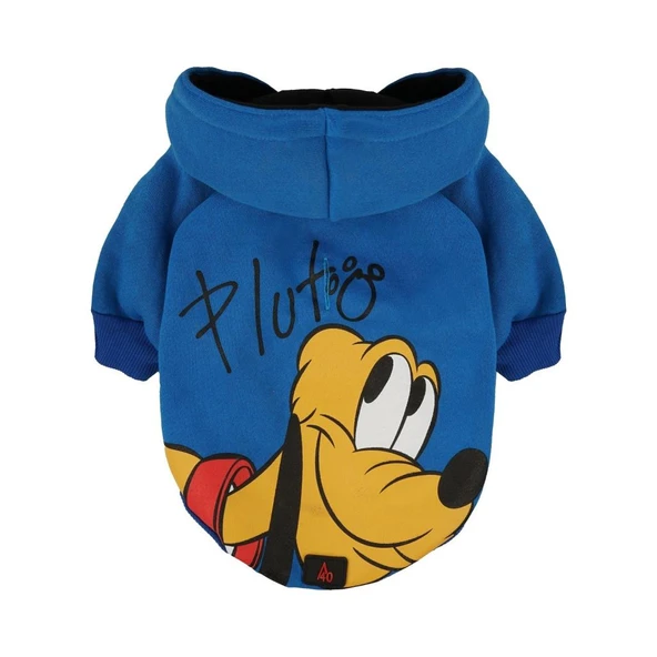 A40 Pluto Mavi Kapüşonlu Köpek Sweatshirt XLarge ürün görseli 1