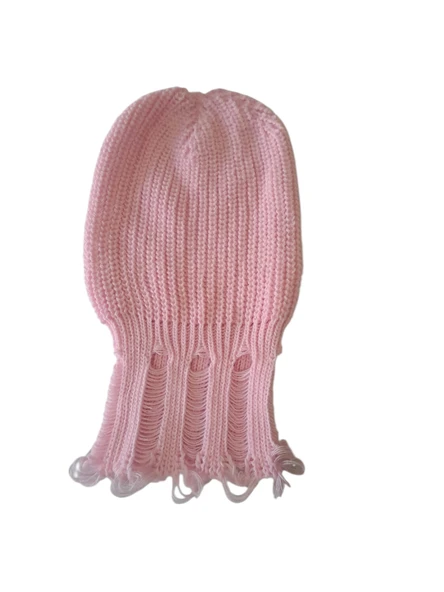 Özel Tasarım Tiriko Pembe Kadın Beresi - Resim 5