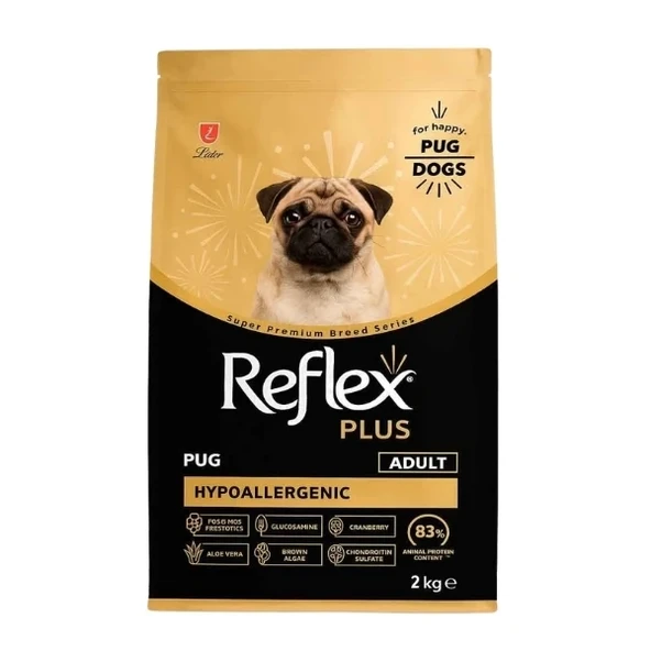 Reflex Plus HypoAllergenic Pug Yetişkin Köpek Maması 2 Kg ürün görseli 1