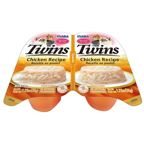Inaba Twins Tavuklu Tamamlayıcı Joleli Mama 2x35 Gr ürün görseli 1