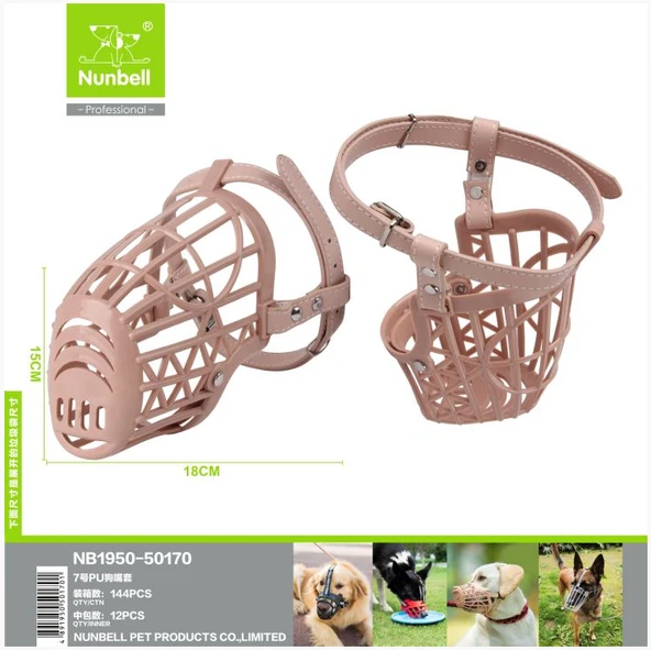 Nunbell Plastik Köpek Ağızlığı XXLarge ürün görseli 1