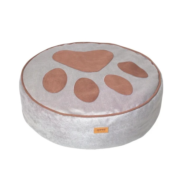 Lepus Caramio Kedi Köpek Yatağı Gri 60X60 Cm ürün görseli 1