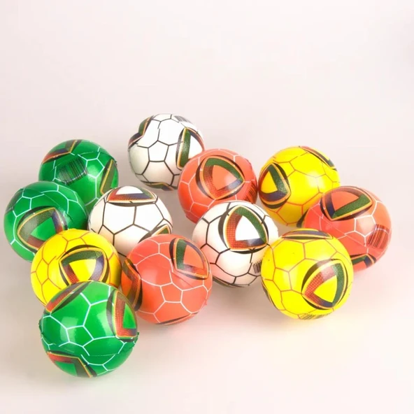 Lepus Football Desenli Stres Topu 6.3 Cm ürün görseli 1